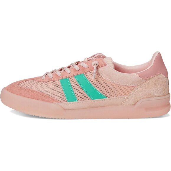 Women's Pink Low Top Shoes Verdict Sneaker Lace Up Round Toe Causal - Picture 4 of 7